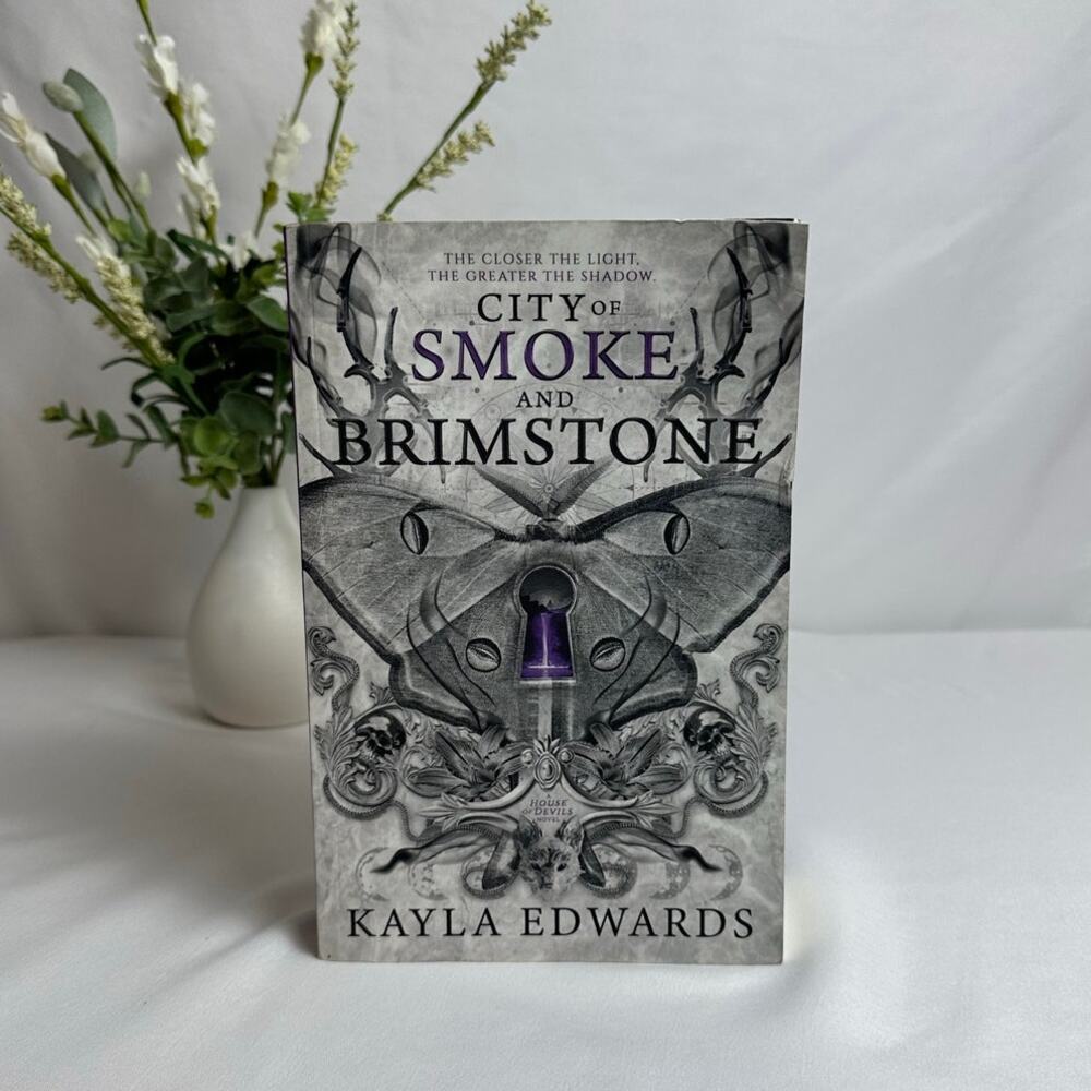City of Smoke and Brimstone Kayla Edwards OOP Indie Paperback House of Devils #4